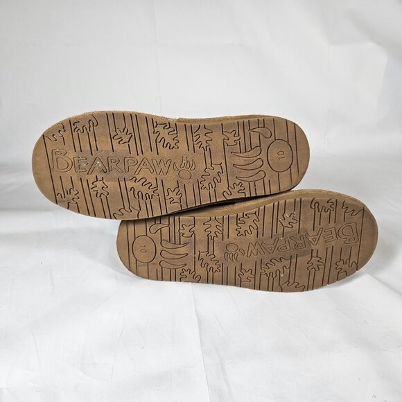 Bearpaw Brown Suede Lined Boots Women's Size 10 1960W--Val - Picture 8 of 13